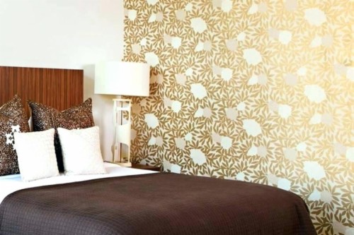 Wallpaper For Bedroom Wall India Modern Graphic Wallpaper