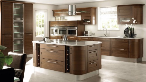 Classic And Rustic White Drawer Organisers Kitchen Interior