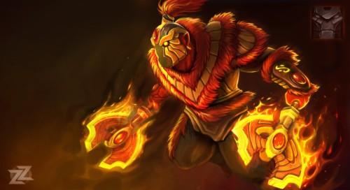 Xin Ember Spirit Dota 2 Set Hero Hd Wallpaper Dota 2