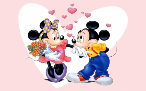 Disney Cartoon Baby Mickey And Minnie Mouse Wallpaper - Cute Disney ...