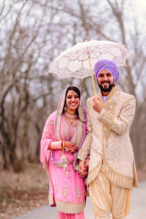 punjabi wedding sherwani