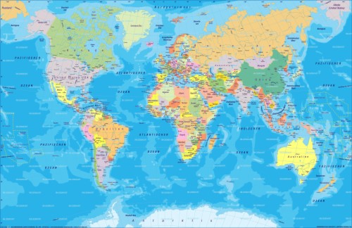 Download Weltkarte Hd Wallpaper - Full Full Size World Map On Itl.cat