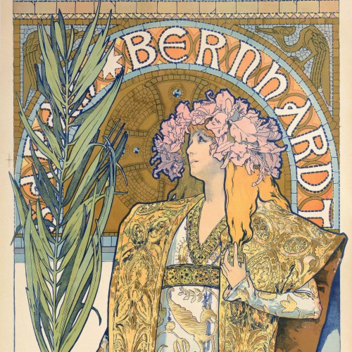 Alphonse Mucha Gismonda 1894 (#1155972) - HD Wallpaper & Backgrounds ...