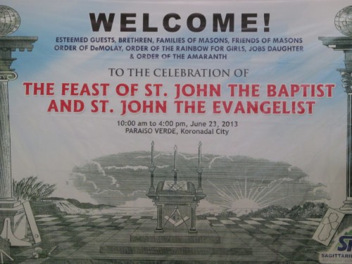 A Program Was Prepared With Of Course Speeches From - St John's Day ...