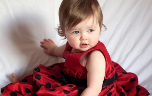 cute little baby girl