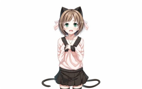 anime nekomimi anime girls maekawa miku the idolmster