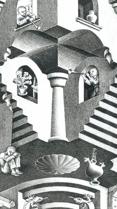 Mc Escher Museum Hd Wallpaper Backgrounds Download