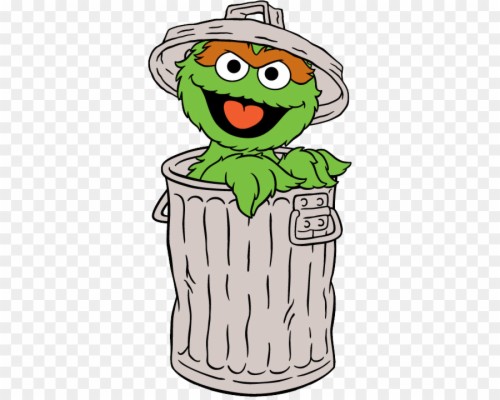 Sesame Street Clipart Oscar The Grouch - Oscar Sesame Street Clipart ...