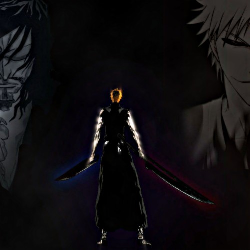 Kurosaki Ichigo Hollow Zangetsu Wallpaper Bleach - Full Hollow White ...