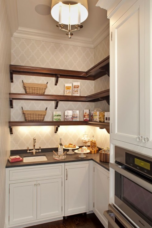 Pantry Wallpaper 108 Best Kitchen Pantry Images On - Butler’s Pantry