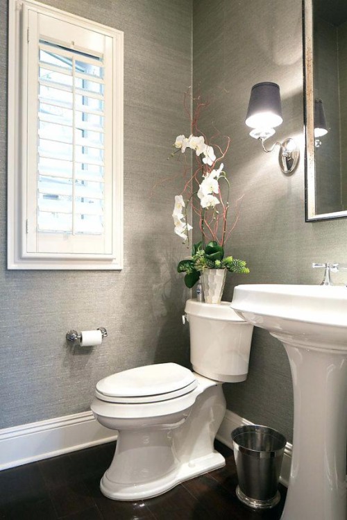 Small Bathroom Wallpaper Ideas Best Ideas About Small Half Bathroom
