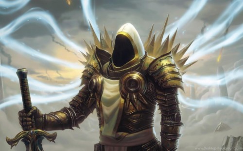 Diablo 3 Wallpaper Tyrael Angel Widescreen - Diablo Angel Vs Demon ...