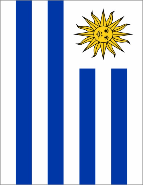 Uruguay Flag Wallpaper - Uruguay Flag (#1298857) - HD Wallpaper ...