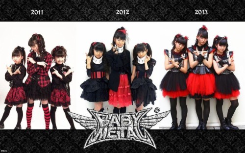 Yui Mizuno Suzuka Nakamoto Moa Kikuchi J Pop Babymetal Babymetal Hd Wallpaper Backgrounds Download
