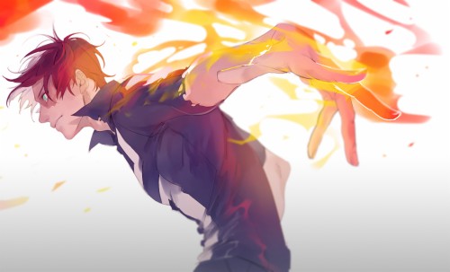 Todoroki Shōto Boku No Hero Academia Wallpaper Todoroki Boku