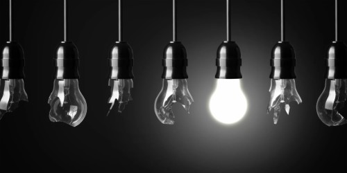 Lightbulb 1080p Wallpapers - Light Bulbs In The Dark (#1352498) - HD