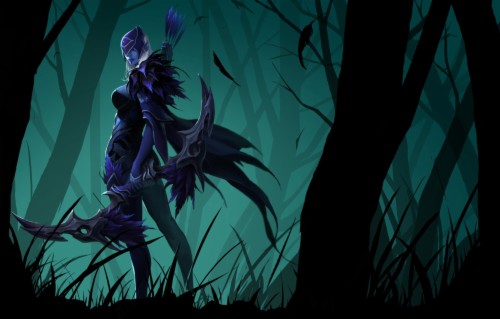 Photo Wallpaper Traxex Drow Ranger Carry Trueshot Dota