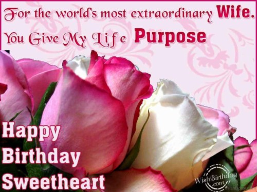 Birthday Wallpaper For Wife - Happy Birthday My Wife Image Download