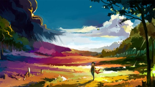 Oil Paintings From - Indian Village Painting Wallpaper Hd (#1380722) - HD  Wallpaper & Backgrounds Download