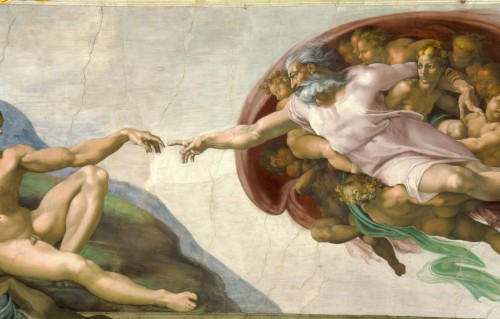 The Creation Of Adam Sistine Chapel 1460284 Hd