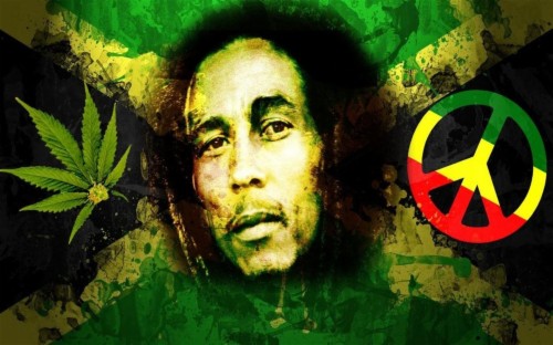 Bob Marley Wallpaper - Peace And Love (#1476254) - HD Wallpaper ...