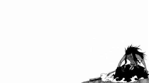 Kenpachi Bankai Wallpaper, Request By Either Me Or - Monochrome ...