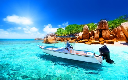 Greyswan618 Images The Seychelles Hd Wallpaper And - Fond D Écran Plage ...