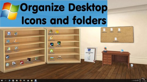 Best Windows 10 Desktop Organizer Wallpaper Ever - Desktop Wallpaper