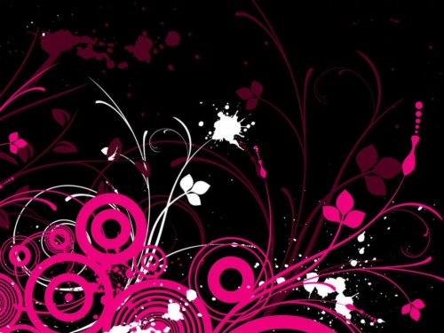 Cute Black And Pink Wallpaper 28 Cool Hd Wallpaper - Black And Pink
