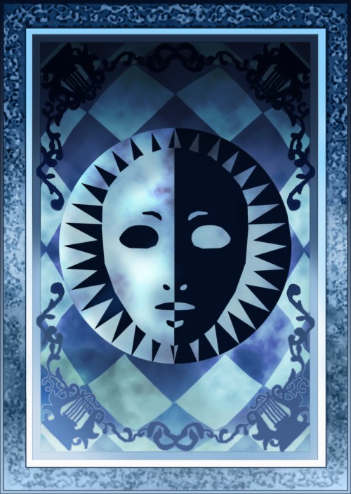 persona 3 tarot card back
