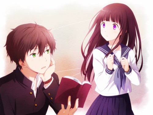 Wallpaper Hotaru Oreki / Houtarou Oreki And Eru Chitanda - Houtarou ...