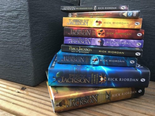 Percy Jackson Trilogy Set By Rick Riordan - Percy Jackson All Books ...