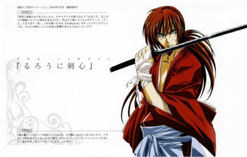 Himura Kenshin - Rurouni Kenshin - Mobile Wallpaper by Nakajima Atsuko  #686683 - Zerochan Anime Image Board