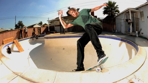 Tony Hawk Smith Grinds His Indy S In A Backyard Pool Tony Hawk