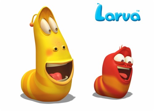 Larva Wallpaper - Larva Cartoon (#1542912) - HD Wallpaper & Backgrounds