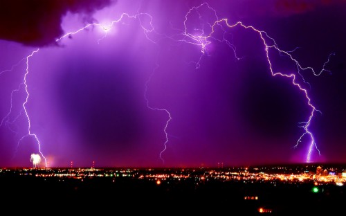 Download Cool Lightning Background - High Resolution Purple Lightning ...