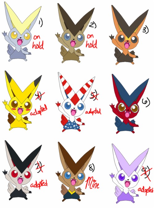 Pokemon Victini Evolution (#1566000) - HD Wallpaper & Backgrounds Download