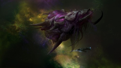 Sci Fi Space Monster (#1585188) - HD Wallpaper & Backgrounds Download