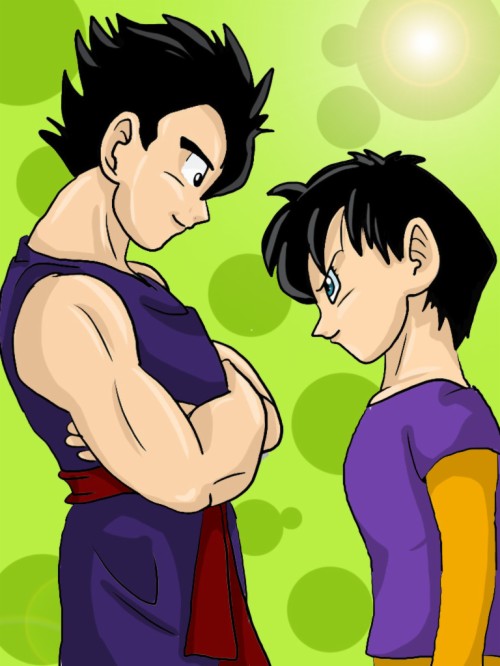 Goku And Gohan Wallpaper Phone Version By Brusselthesaiyan Goku Y Gohan Hd 1246677 Hd