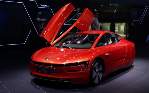 2013 Volkswagen Xl1 Iaa Frankfurt Motor Show Volkswagen Xl1 Rojo