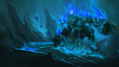 Icy Wukong Fanart - League Of Legends Wukong (#1693640) - Hd Wallpaper 