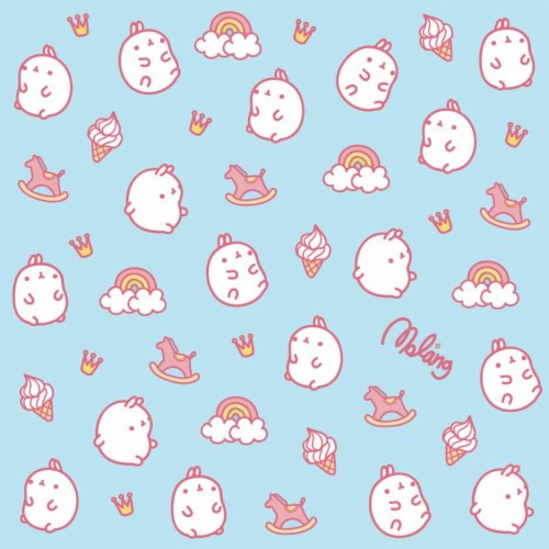 Molang Pattern (#176474) - HD Wallpaper & Backgrounds Download