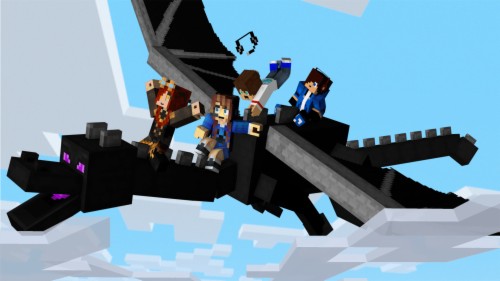 Minecraft Ender Dragon Ride Minecraft Ender Dragon 1729953