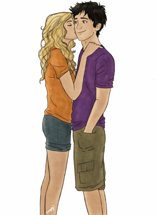 Hey - Percy Jackson And Annabeth Reunite (#1753106) - HD Wallpaper ...