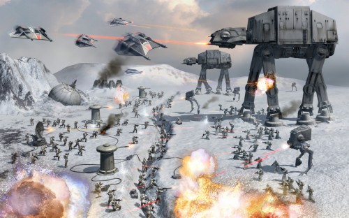 Star Wars, Lego Star Wars, Battle Of Hoth, Atat, Snow, - Star Wars ...