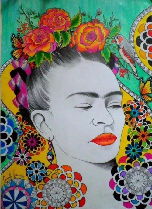 Frida Kahlo Pop Art (#2321640) - HD Wallpaper & Backgrounds Download