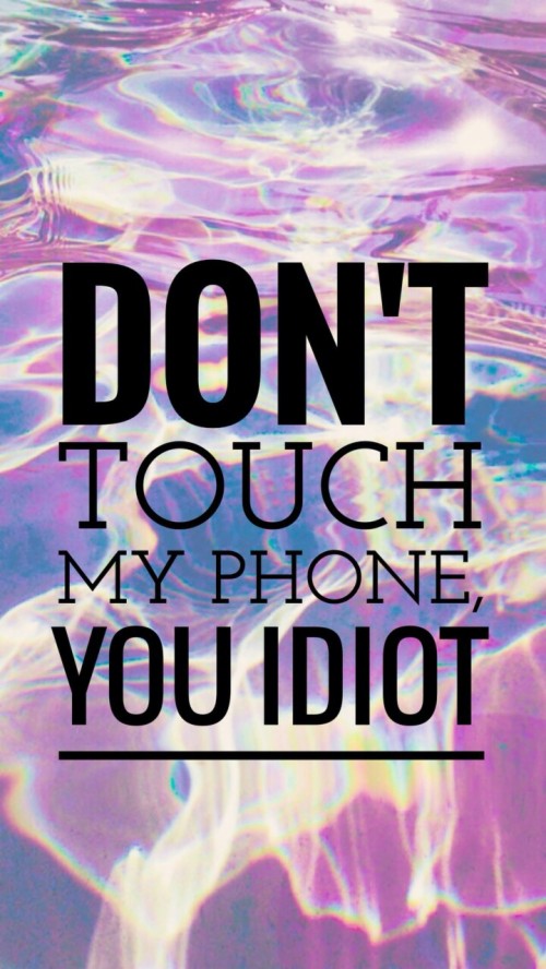 Related Wallpapers - Don T Touch My Phone Wallpapers Hd Red (#14645 ...