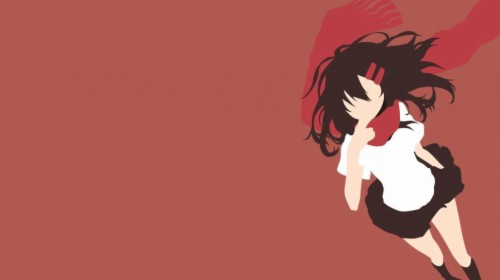 Anime Minimalist Ryuko (#2936518) - HD Wallpaper & Backgrounds Download