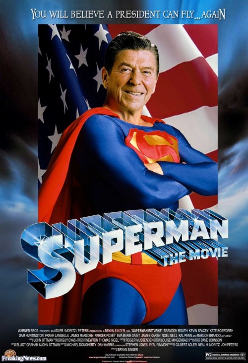 Ronald Reagan In Superman Movie - Ronald Reagan In A Movie (#1834945