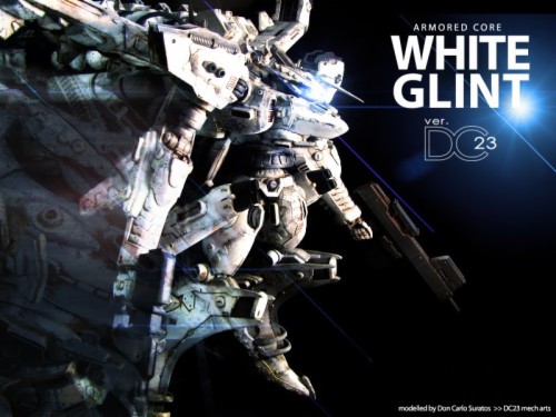 Armored Core - White Glint Anime Girl (#1840598) - HD Wallpaper & Backgrounds Download